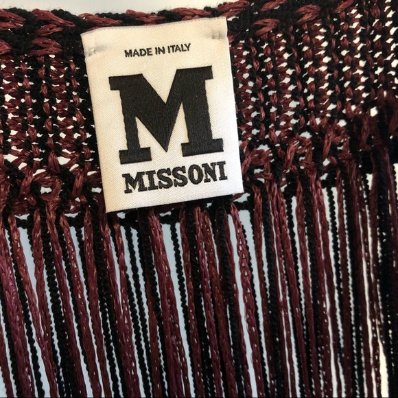 New & Authentic Missoni Knit Fringe Dress - Picture 6 of 8